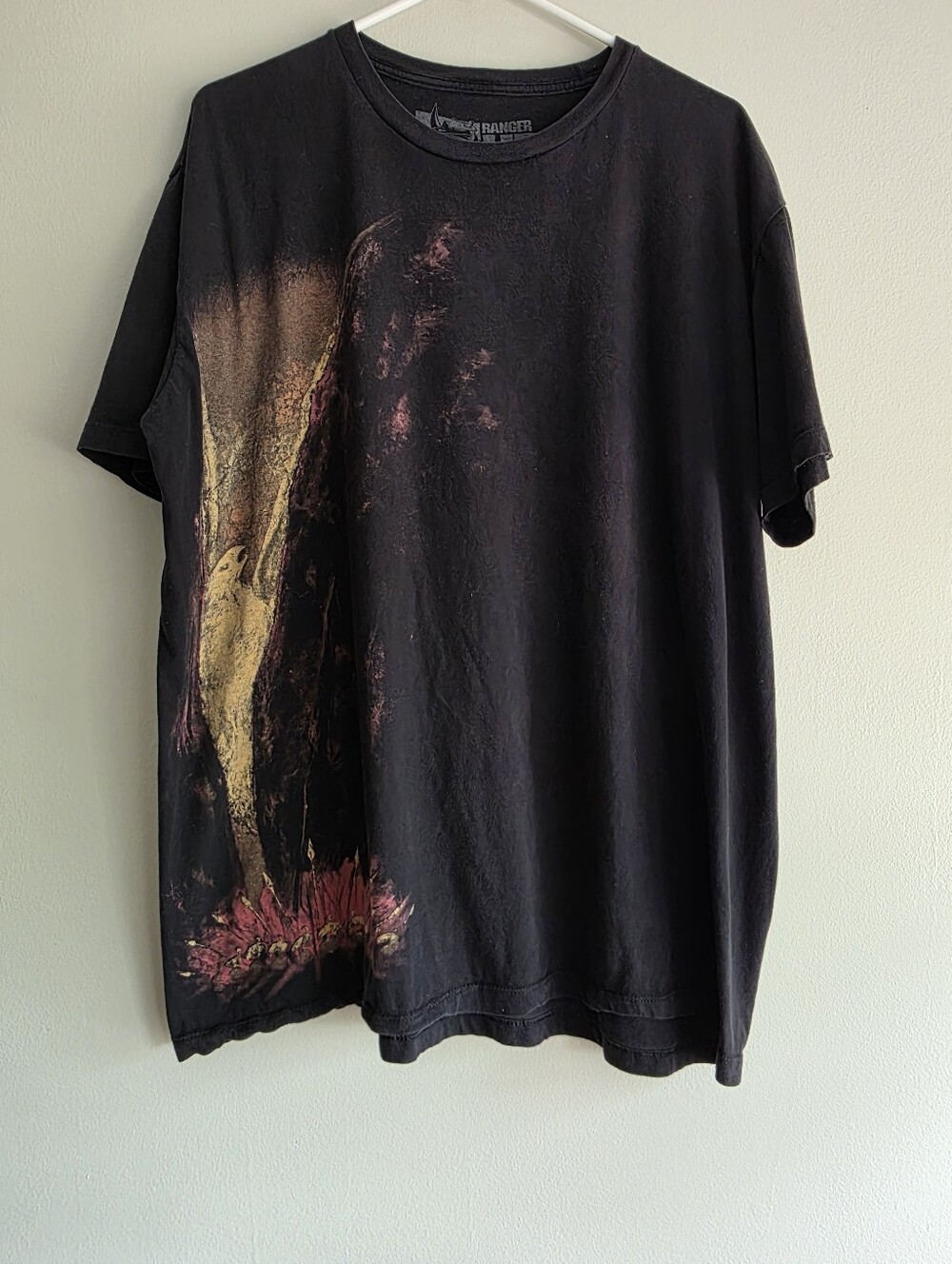🔥RARE🔥 Ranger Up Phoenix Rising Militia Soldier Graphic Shirt SIZE: XXL